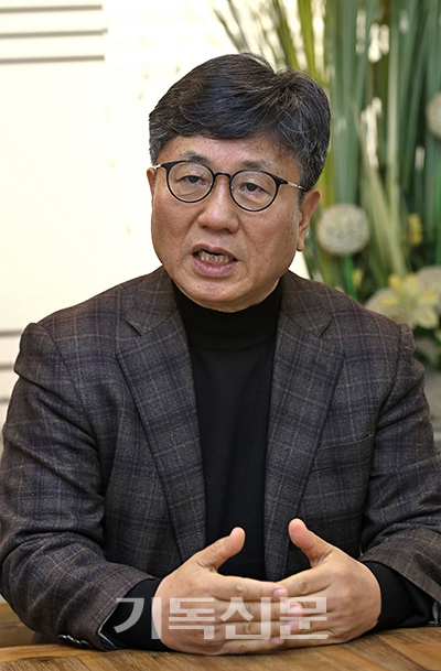 KWMA 사무총장 선거에 도전하는 강대흥 선교사가 바르고 건강한 선교에 대해 소신을 밝히고 있다.