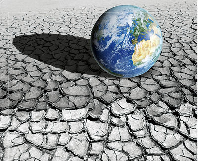 기후변화에 대한 지구촌의 공동대응을 촉구하는 ’세계 사막화 방지의 날‘ 포스터.