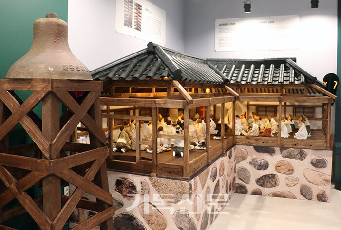 김제 금산교회의 순교사적이 새롭게 연구되며 주목을 받고 있다. 사진은 최근 개편한 김제 금산교회 전시관 모습.