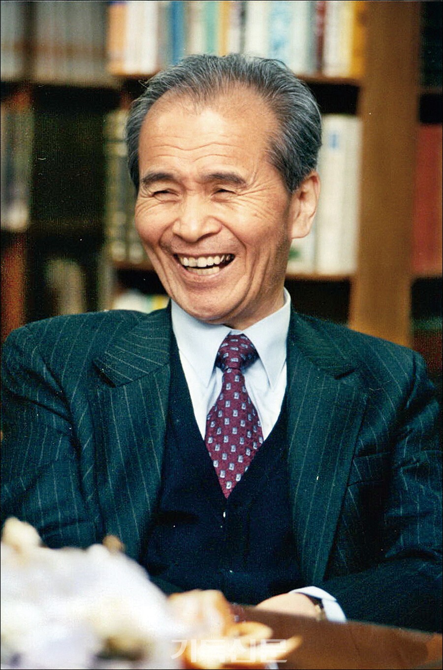 1985년 9월부터 기독신문(당시 기독신보) 주필 한명수 목사.